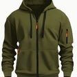 Walter | Modern Heathered Zip Hoodie