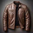 Anthony | Refined Vintage Leather Racer Jacket