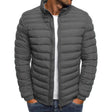 Men's Puffer Jacket Quilted Stand Collar