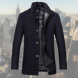 Men's Wool Coat Detachable Vest Liner
