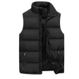 Men's Quilted Puffer Vest Zip Pockets