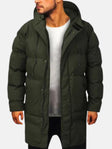 Adrian | Relaxed Knee-Length Puffer Coat