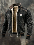 Michael | Casual Sherpa Bomber Jacket