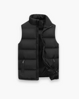 Men's Quilted Puffer Vest Zip Pockets