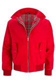 Ethan | Classic Plaid-Lined Harrington Jacket