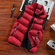 Men's Puffer Vest Zip Pockets