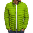 Men's Puffer Jacket Quilted Stand Collar