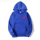 Men's Cotton Hoodie with Ribbed Cuffs