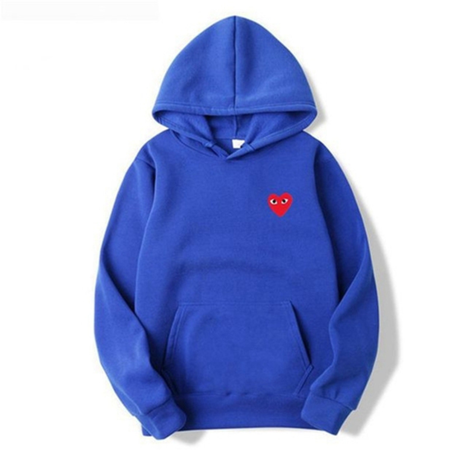 Men's Cotton Hoodie with Ribbed Cuffs