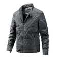 Men's Quilted Jacket Stand Collar
