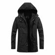 Men's Fleece Lined Parka Hooded Jacket