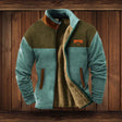 Men's Western Fleece Jacket Sherpa Lined