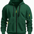 Walter | Modern Heathered Zip Hoodie