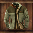 Men's Western Fleece Jacket Sherpa Lined