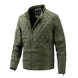 Men's Quilted Jacket Stand Collar