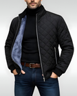 Robert | Refined Diamond Quilted Jacket