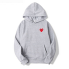 Men's Cotton Hoodie with Ribbed Cuffs