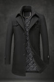 Simon | Elegant Single-Breasted Wool Coat
