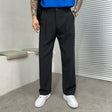 Victor | Relaxed Wide-Leg Pleated Trousers