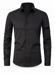Men's Stretch Dress Shirt Slim Fit