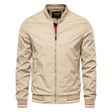 David | Classic Varsity-Stripe Bomber Jacket