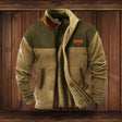 Men's Western Fleece Jacket Sherpa Lined