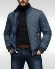 Robert | Refined Diamond Quilted Jacket