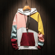 Vincent | Casual Patchwork Pullover Hoodie