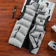 Men's Puffer Vest Zip Pockets
