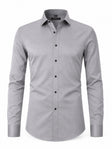 Men's Stretch Dress Shirt Slim Fit