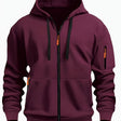Walter | Modern Heathered Zip Hoodie