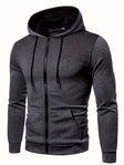 Kevin | Athletic Gradient Zip Hoodie
