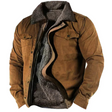 Men's Sherpa-Lined Trucker Jacket Warm Fleece