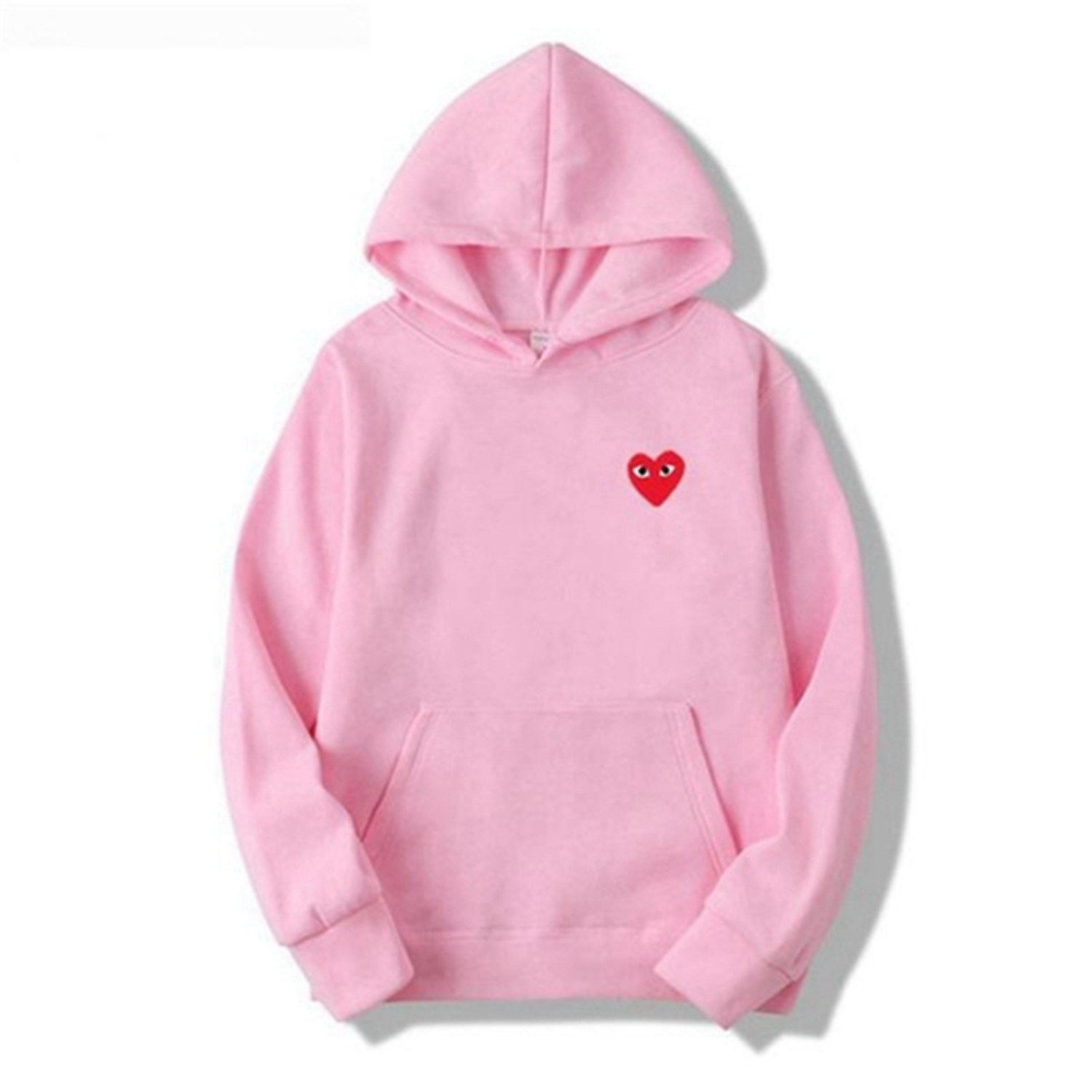 Men's Cotton Hoodie with Ribbed Cuffs