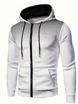 Kevin | Athletic Gradient Zip Hoodie