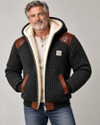 Gary | Relaxed Waffle Hooded Jacket