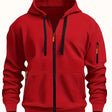 Walter | Modern Heathered Zip Hoodie