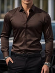 Classic Breathable Long-Sleeve Shirt Men