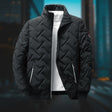 Men's Puffer Jacket Quilted Stand Collar
