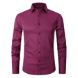 Men's Wrinkle-Free Dress Shirt Slim Fit