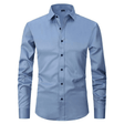 Men's Wrinkle-Free Dress Shirt Slim Fit