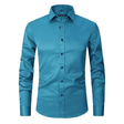 Men's Wrinkle-Free Dress Shirt Slim Fit
