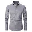 Men's Wrinkle-Free Dress Shirt Slim Fit