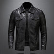Timothy | Modern Leather Trucker Jacket