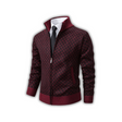 Men's Diamond Knit Cardigan Zip Front