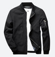 Men's Bomber Jacket Zip Pockets
