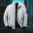 Men's Puffer Jacket Quilted Stand Collar