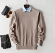 Men's Knit Sweater Crew Neck