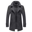 Cole | Elegant Layered Wool Coat