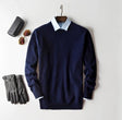 Men's Knit Sweater Crew Neck